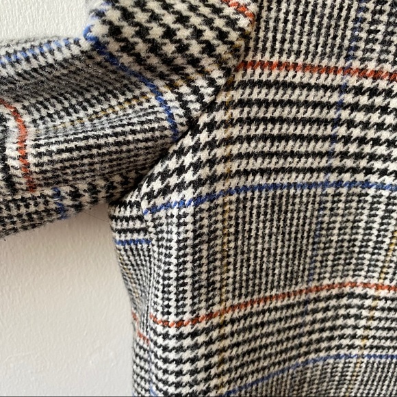 TOPSHOP Houndstooth Coat size 2 - Picture 6 of 12